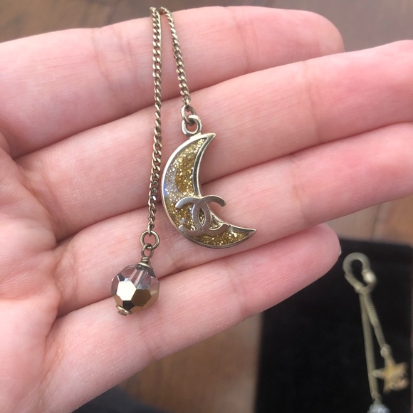 SOLD! Chanel CC Drop Earrings - Picture 5 of 9